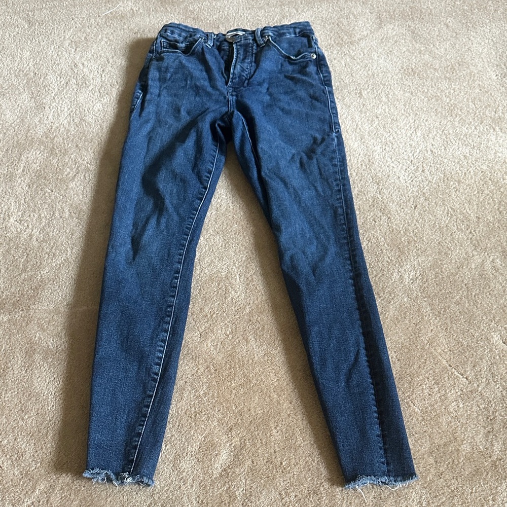 Good American Dark Blue Skinny Jeans